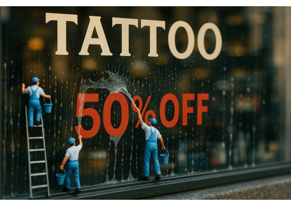 Il problema degli sconti nel mondo del tatuaggio: perché abbassare i prezzi danneggia tutti